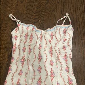 Floral Print Women's Top